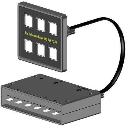 TOUCH PANEL-1214-51-6/1214-51-8/1214-52-01/1214-52-02